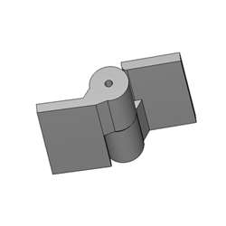 2500LH-316 Half Mortise